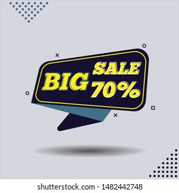 Set of sale tags. Sale, discount and special offer, colorful banners. Collection of discount label, offer tag and sale sticker design for advertising and promotion. Vector