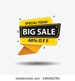 Set of sale tags. Sale, discount and special offer, colorful banners. Collection of discount label, offer tag and sale sticker design for advertising and promotion. Vector