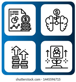 Set of sales icons such as Analytics, Growth , sales