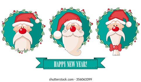 Set Santa Claus 2016