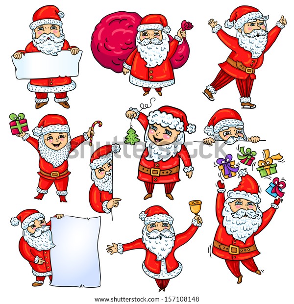 Easy Santa Clipart