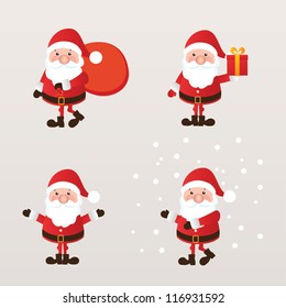 Disegni Di Natale Vintage.Illustrazioni Immagini E Grafica Vettoriale Stock A Tema Vintage Santa Claus Shutterstock