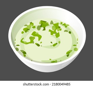 set of sauces in neat white saucers. realistic stylized white saucers are filled with colorful appetizing sauces
