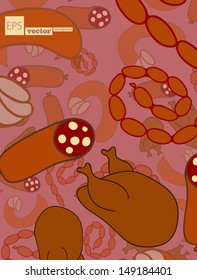 set of sausages