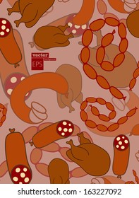 set of sausages