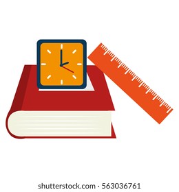 set school supplies icons