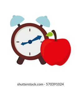 set school supplies icons