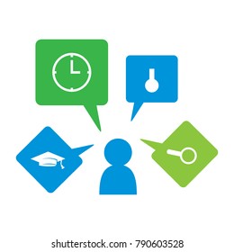 set of school tool apps