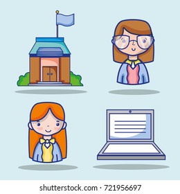 set school tools education to learn