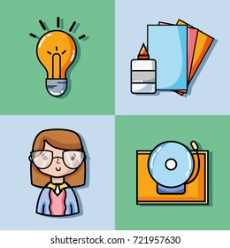 set school tools education to learn