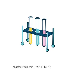 Set of Science lab bottle