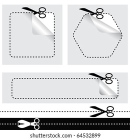 Set scissors