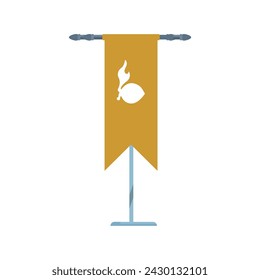 set of scout flags commemorating scout day flag