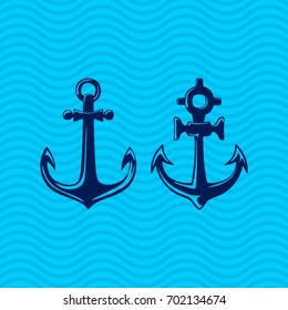 Set of sea anchors