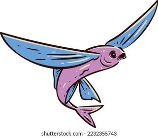 Set of sea animals icon