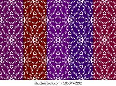 Set of seamless ART DECO pattern with hand drawn texture. Ornament for interior design, greeting cards, birthday or wedding invitations, fabric print. VECTOR