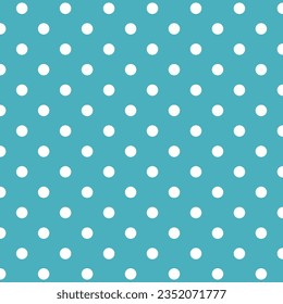 Set of seamless blue polka dot backgrounds. Seamless background in circle. Soft blue polka dot seamless pattern set. Baby background. Vector illustration