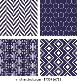 set of seamless geometric pattern with geometric shapes,Fabric pattern,Tile pattern,Carpet pattern,Wallpaper pattern