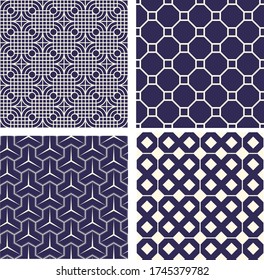 conjunto de patrones geométricos sin fisuras con formas geométricas,Patrón de tejido,Patrón de mosaico,Patrón de alfombras,Patrón de papel tapiz,Patrón de cerámica,Recursos gráficos