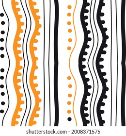 Set of seamless hand drown patterns 
geometric elements on a light white, grey and black background. Zentangle style. For the design of textiles, paper, notebooks, print packaging paper. home decor