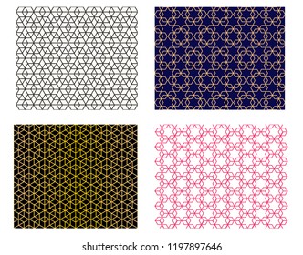 Set of Seamless Islamic pattern, vector art