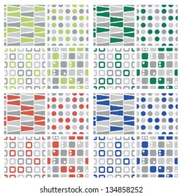 set of seamless pattern