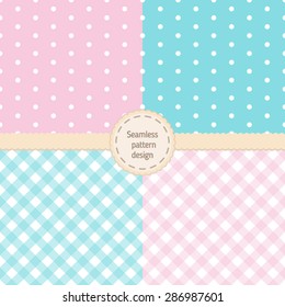 Set of seamless pattern