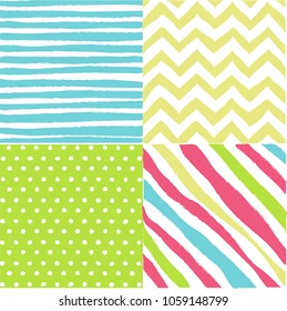 Set of seamless patterns