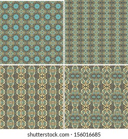 Set of seamless patterns