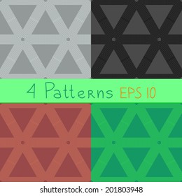 Set of seamless patterns