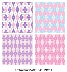 Set of seamless patterns