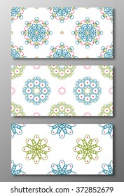 Set seamless patterns