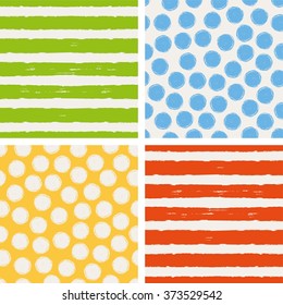 set of seamless patterns