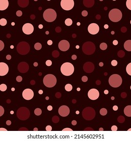 A set of seamless patterns with geometric shapes, circles 1000x1000 pixels. Vector graphics.