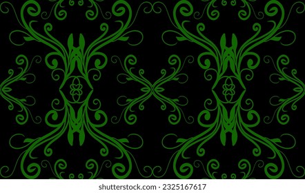 Set of seamless patterns Thai pattern,leaf graphic design, floral print pattern,poster cover template with abstract geometry. Retro architecture, small shapes, patterns, lines and eye vector. SSTKbold