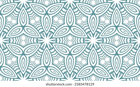 Set of Seamless texture of floral ornament. Super vector illustration. For the interior design, printing, web and textile