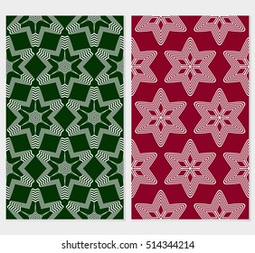 set of seamless vector pattern. floral ornament. interior decoration, wallpaper, presentation, fashion design. color
