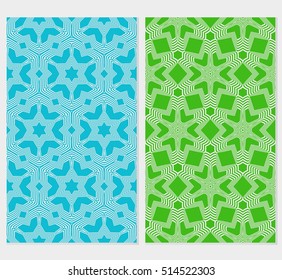 set of seamless vector pattern. floral ornament. interior decoration, wallpaper, presentation, fashion design. color