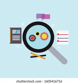 Set of search bars, flat web design elements. Web design collection.
