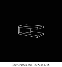 Set of Seat and Dining Table icon collection line simple furniture design, element graphic illustration template
Set of isolated icons on a theme table
desk and table icons line design set