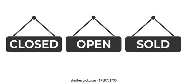 Set selling status icon to open and close the shop