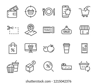 set of send icons, such as delivery, transport, mail, service