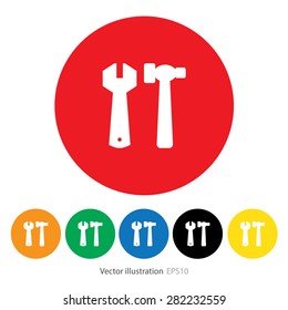 Set of service icon.