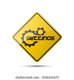 Set service icons image of tools gears parts. Symbols options tools spanner for repair. Settings service spanner pictures. Logo spare parts. Set options logo. Car wrench repair service