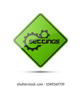 Set service icons image of tools gears parts. Symbols options tools spanner for repair. Settings service spanner pictures. Logo spare parts. Set options logo. Car wrench repair service