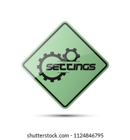 Set service icons image of tools gears parts. Symbols options tools spanner for repair. Settings service spanner pictures. Logo spare parts. Set options logo. Car wrench repair service