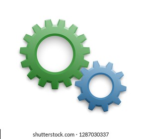 Set service icons image of tools gears parts. Symbols options tools spanner for repair. Settings service spanner pictures. Logo spare parts. Set options logo. Car wrench repair service