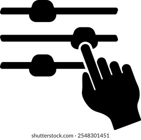 set settings setting setup adjustment equalizer control slider 4656