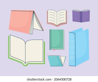 sieben schöne Bücher