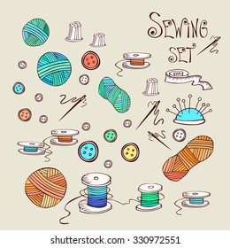 set of sewing accessories, dooldle style 5